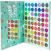 New Red Edition Hated With Love Pressed Pigment 63 Colors Palette (Glitter Shimmer Matte) 69.5 g (Multicolor) Shimmery & Matte Finish