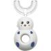 Kids U Shaped Cartoon Silicone Toothbrush - Baby Teeth Cleaner Tool - Rubber Blue A for Effective Dental Care - Buy Online on GoSupps.com