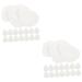 50 Pairs Forefoot Half Size pad Forefoot Support Dancer Pads Heel Cushion Inserts Shoe Forefoot Insert high Heel Shoe Insoles Replaceable Miss Sandal pad Cashmere Wool White 7x5.7cmx2pcs Whitex2pcs