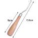 2 Pcs Bent Latch Hook Tool for Dreadlocks & Carpet Making - Crochet Knitting Needle for Hair Extension - Buy Online on GoSupps.com