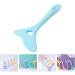 Kichvoe Pochoirs Pour Eye-liner Aides Au Dessin Marscara Aide Eye-liner Silicone L vres Silicone bleu - Buy Online on GoSupps.com