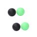 Tovinanna 4 pieces elastic back role pilates massage soft fascia ball scrolling sports matters yoga fascia ball yoga ball rolls muscle roll multi-colored