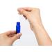 28 Pack Cobalt Blue Glass Roll On Bottles for Essential Oils | 10ml with Stainless Steel Balls | Includes Funnels Syringes & Stickers - Ideal for Fragrance & DIY Blends - Buy Online on GoSupps.com