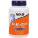 NOW Foods DHA-250 50% DHA 120 Softgels (Pack of 2) - Buy Online on GoSupps.com