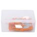 40Pcs l Teeth Interproximal Plastic Wedges(Orange Tuba)