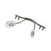5pcs Eyeglass Nose Bridge Replacement Rimless Frame Stainless Steel Eyeglass Nose Bridge with Nose Pad (Color : Gun)
