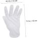 Healeved 80 Pairs White Cotton Gloves Washable Cotton Gloves Labor Gloves Viking Hair Accessories Cotton Gloves for Dry Hands Cotton Sleep Gloves Key Hider Outdoor Warm Jewelry Wen Wan Miss - Buy Online on GoSupps.com