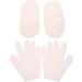 Baluue 1 Set Moisturizing Glove Socks Set Gel Spa Moisturizing Sock Silicone Gel Heel Socks for Dry Cracked Skin - Buy Online on GoSupps.com