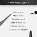 Apricx Drama Waterproof Eyeliner Black Matte Finish Smudge-Proof Fast-Drying Felt Tip Applicator Enriched with Biotin 3.5 ml - Buy Online on GoSupps.com