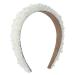 Pearl Headband for Women - Elegant Bridal Wedding Hair Accessory | Fashion Wide Hairband for Girls - Style 9 - Buy Online on GoSupps.com