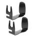 Nolitoy 2 pieces of razor plane stands made of plastic razor and brush stands safety razor holder for men organizer for men friend husband father