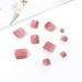 Handcess Shiny Pink Artificial Toenails - Short Square Full Cover Nail Tips for Women & Girls - International Shipping Available - Buy Online on GoSupps.com