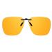 Clip On Blue Light Blocking Glasses for Big Prescription Glasses Women Men TS103-1Non-flip