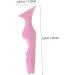 Mikinona 3pcs Silicone Beauty Ruler Eyeliner Pencil Eyeshadow Stencils Aid Makeup Guide Stencils Puzzle Bevel 15X4.15CM Pink-2 - Buy Online on GoSupps.com