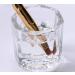 ericotry 2 Pieces Glass Nail Dappen Dish with Stainless Steel Lid Clear Nail Art Acrylic Liquid Powder Dappen Dish Bowl Glass Crystal Cup Nail Art Tools - Buy Online on GoSupps.com