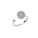 DNCG Ladies Ring Swivel Adjustable Decompression Ring - Gold