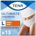 Tena Incontinence Unisex Underwear Ultimate Large 13 Count Large Underwear 13 Count