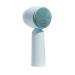 Beavorty Facial Brush Handheld Brush Silicone Bristles Soft Brush Clean Blue 5.5X12.5cm