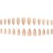 SINLOV Long Almond Fake Nails Glossy Pink Nude Press on False Nails Eyes Ballerina Artificial Finger Nails French Full Cover False Nails for Women and Girls - Buy Online on GoSupps.com