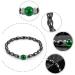 ZJchao Magnetic Bracelet for Weight Reduction | Health Jewelry with Black & Green Stones | Perfect Gift for Men & Women - Buy Online on GoSupps.com