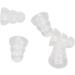 Transparent BTE Replacement Ear Tips for Pocket Hearing Aids - Prevent Static, Comfortable Fit - Buy Online on GoSupps.com