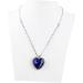 COLLBATH Shaped Necklace Heart Plated Blue Women Alloy Royal - Buy Online on GoSupps.com