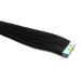 Tape In/On 100% Human Hair Remy Hair Extensions Hair Extension 2.5g / Weft (50cm - 10 Wefts - #1 Black)