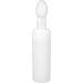 Silicone Brush Head Foaming Bottle Large Diameter Smooth Design Spiral Bottle Mouth Press Type Pump Head Round Bottom Bottle for Lotion or Facial Cleanser Bottling (150ML) 150ML 1 count (Pack of 1) - Buy Online on GoSupps.com