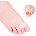 Sebs Overlapping Thumb Corrector Toe Spacers - Double Hole Toe Separator for Pain Relief - Soft Material, Stretchers Care Tool - Color 4, 3x1cm (4 Pack) - Buy Online on GoSupps.com