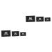 FRCOLOR 6 pcs Clipper Anti-Slip Ring Clipper Cover Elastic Belts for Men Mens Grooming Bands Beard Trimmer Band Non Clipper Bands Hair Clippers Accessories Non-Slip Man Grip 7X5X0.5CMx2pcs Blackx2pcs