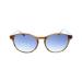 HIS HS393-002 sunglasses brown pattern