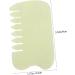 JECOMPRIS Jade Gua Sha Massage Device - Scalp Massager & Trigger Point Tool | Compact Hair Combs from Xiuyu China - Buy Online on GoSupps.com
