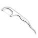 Waitlover 1 set toothpick set metal steel dental floss portable toothpicks dental floss storage with tooth-clean toothpick thread 10g