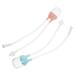 Healeved 2pcs Nasal Aspirator Toddler Suction Plates Silicone Suction Bowl Suction Plates for Mucus Sucker Baby Nasal Cleaning Tools Booger Sucker for Baby Booger Removers Child Care