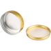 Zeoabsy 10 Pieces 100ml Gold Aluminum Empty Jars - Ideal for Storage & DIY Projects - Fast International Shipping - Buy Online on GoSupps.com