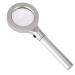Handheld 5X Optical Glass Magnifying Glass with LED8 lamp Reading All Metal Frame Magnifying Glass Made in China