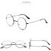 Spydge Retro Metal Frame Round Glasses - 3 Pair Set for Men | Stylish Decorative Eyewear - Buy Online on GoSupps.com