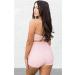 B Dancewear Girls High Waisted Dance Shorts - Medium Black | Fold Over Band, Stretch Fabric | Child & Kid Sizes Available - Buy Online on GoSupps.com