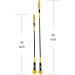 Balight Golf Swing Trainer: Strength Grip Tempo & Flexibility Training Aid - Indoor Practice & Chipping Accessories (48 Yellow) - Buy Online on GoSupps.com
