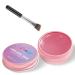 Libeauty Lash Lift Glue Wax Faint Fragrance Lash Glue Balm for Perfect Eyelash Perm & Brow Lamination Easy to Apply and Fast Drying & Waterproof (Pink Peach) Pink-peach