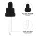 10 Sets Healifty Glass Dropper for Essential Oils - Cosmetic Liquid Containers with Plastic Pipettes - Buy Online on GoSupps.com