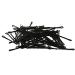 HAARallerliebst Hair Clips - 50 Black 5cm Hair Clips with White Storage Box | International Shipping Available - Buy Online on GoSupps.com