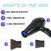 Aria Beauty Ionic Addiction Professional Hair Dryer - Salon & Home Use Cool Shot Black - Fast Shipping Worldwide - Buy Online on GoSupps.com