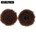 Large Afro Puff Bun Hairpiece | Curly Chignon Wig for Black Women | Synthetic Drawstring & Clips - Q9 Medium Size 4 - Buy Online on GoSupps.com