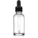 Minkissy 12Pcs Glass Dropper Bottles Clear Essential Oils Bottles with Glass Eye Droppers Refillable Empty Bottles for Liquid Aromatherapy Essential Oils(30ml) - Buy Online on GoSupps.com