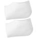 Didiseaon 1 Pair Inner Height Increasing Insole Inner Heightened Sock Pad Heightening Socks Invisible Sock Pad Invisible Heel Protector White Men and Women Sebs Extension Pad