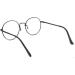 ALWAYSUV Retro Metal Frame Round Mirror Glasses | Classic Black Clear Lens Decorative Eyewear for Men & Women - Buy Online on GoSupps.com