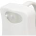 Motion Sensor Toilet Night Lamp with Visual Positioning System 8 Colors LED Light Safe to Use ABS Material Ideal for Bathroom - Buy Online on GoSupps.com