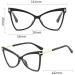 Shop Qinzhenz Trendy Oversized Anti-Blue Light Glasses for Women - UV Protection & Comfort | Color C4 - Buy Online on GoSupps.com