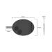 Buy Brush Cleaning Mat - Silicone Cosmetic Brushes Scrubber Mat for Travel & Home | Portable Black Washing Tool - Buy Online on GoSupps.com